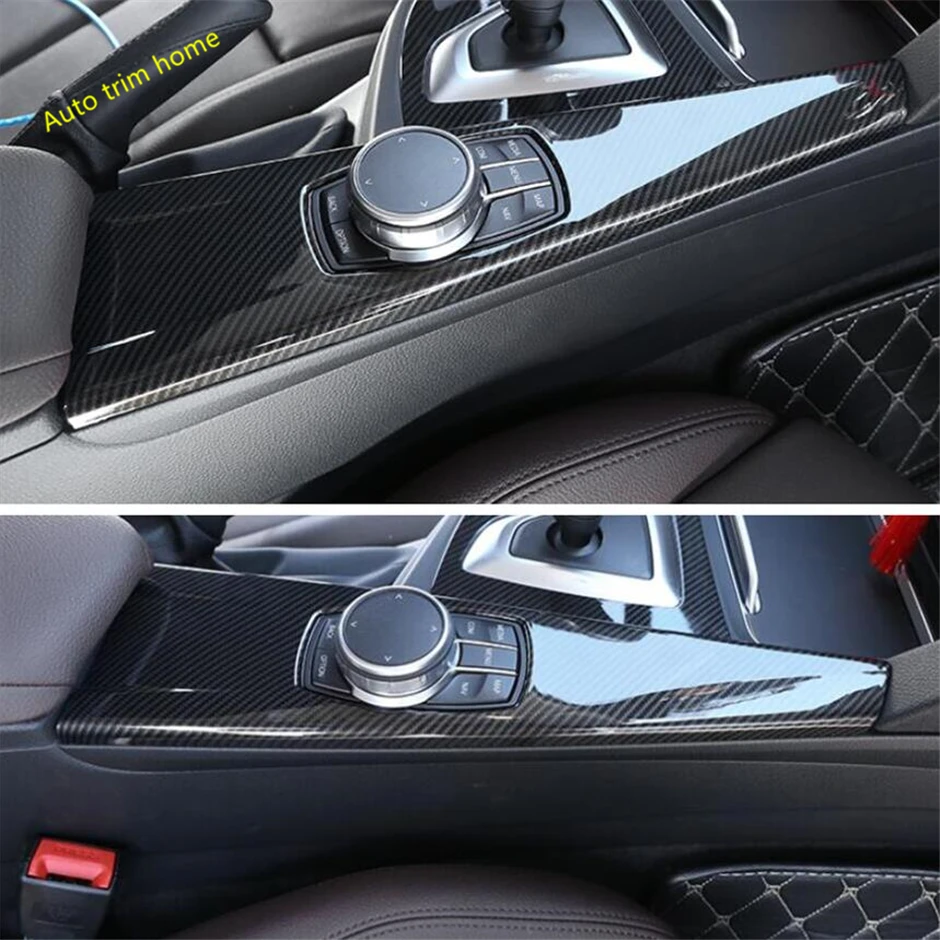 

Lapetus Interior Multimedia Knob Panel Cover Trim Fit For BMW 3 Series F30 320i 328i 2013 - 2018 Matte / Carbon Fiber Look