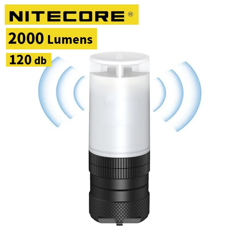NITECORE New30 аварийный электронный свисток мини фонарик SST 20 W светодиодный 2000LM USB C