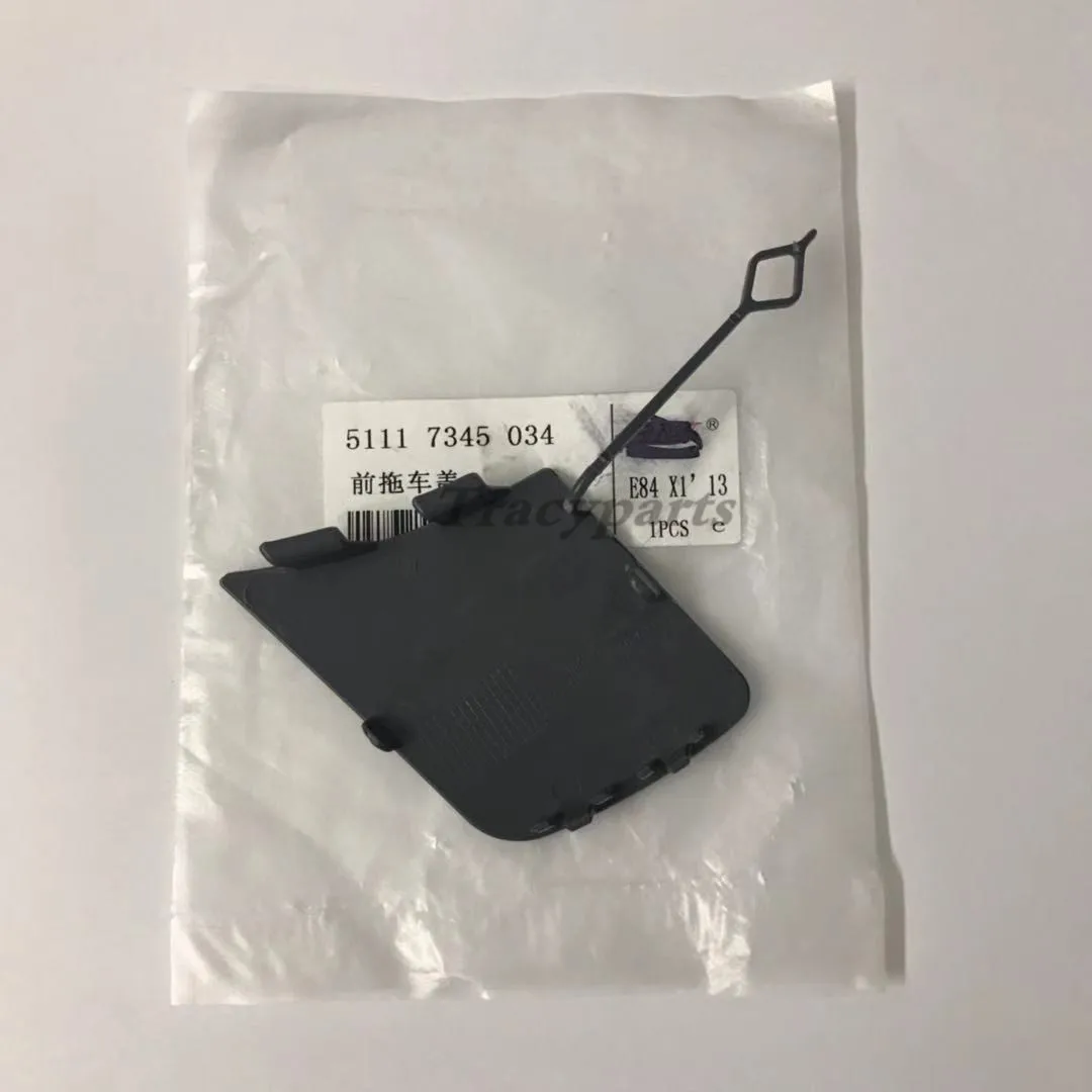 Передний бампер буксировочный Глаз Крюк Крышка внешняя для BMW X1 E84 2013 2014 2015 2016