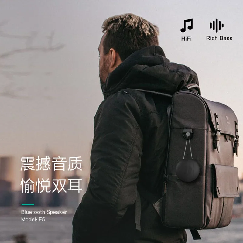 GGMM F5 уличная Беспроводная Bluetooth 5 0 стерео Портативная колонка со встроенным