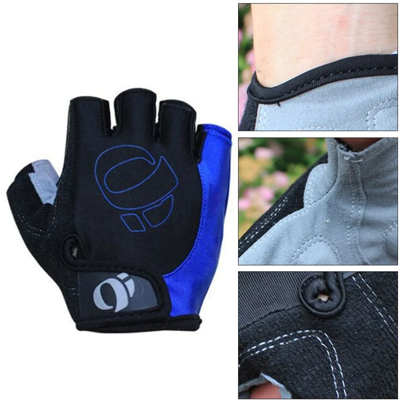 

Motorcycle Bicycle Cycling Half Finger Gloves Motorcycle MTB Anti Slip Shock Breathable Gloves