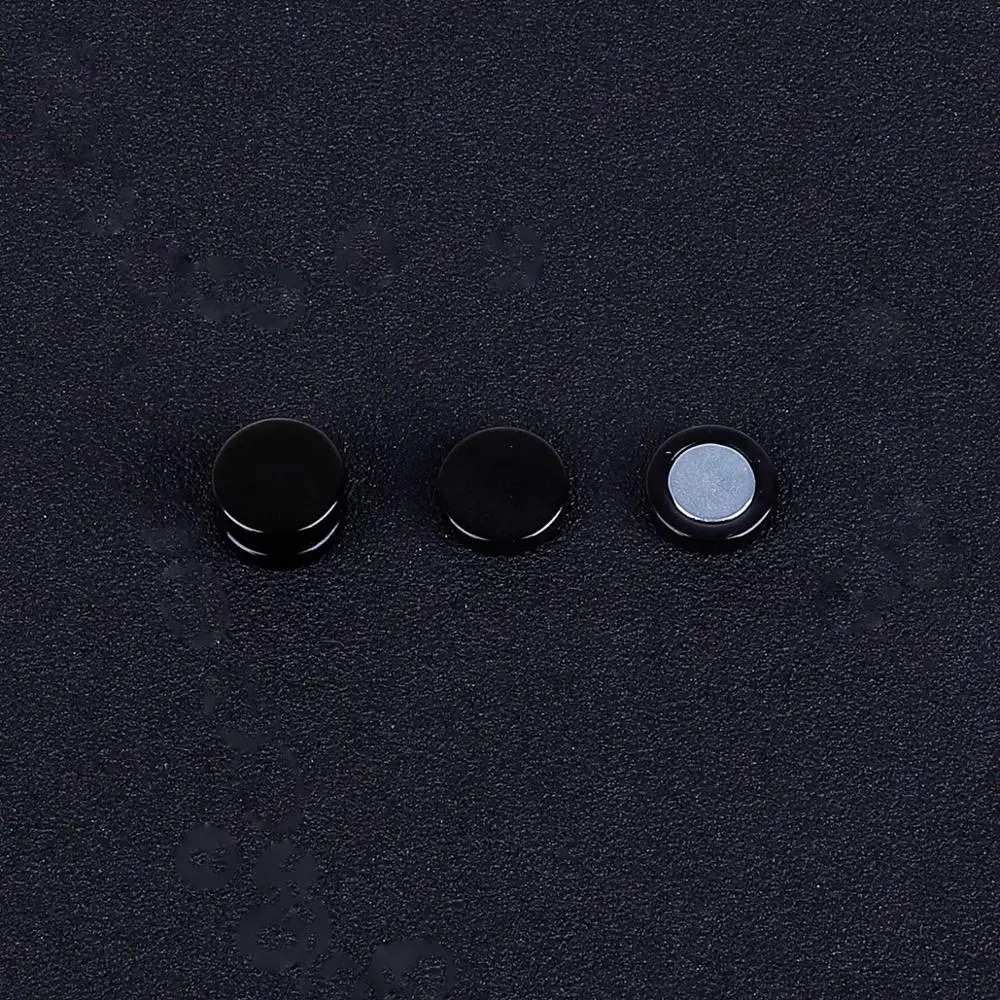 1 шт./лот модные мужские серьги серебряного цвета панк с сильным магнитом