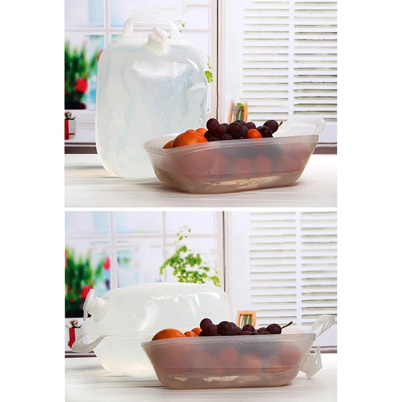 

Multifunction Collapsible Bucket 10L Compact Portable Folding Water Container Lightweight and Durable Handy Tool Outdoor