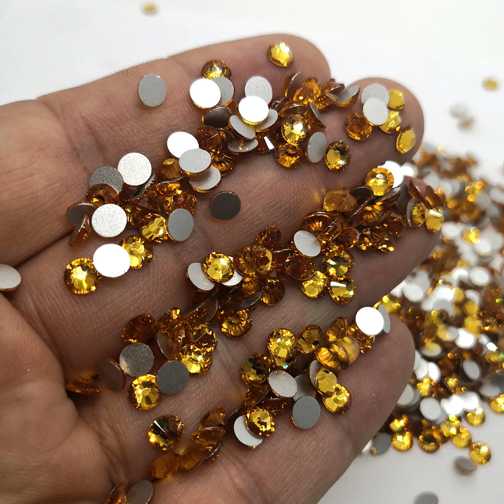 Стразы для дизайна ногтей без горячей фиксации|Стразы| |
