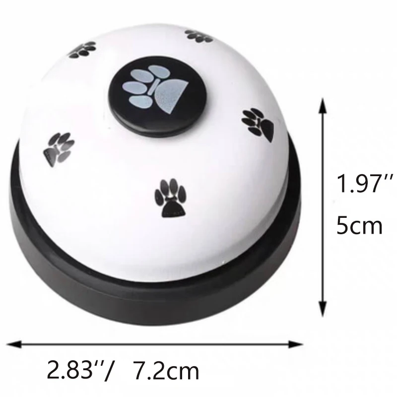 

Pet Training Supplies Dog Training Bells Cat Dog Toys Colorful Stainless Dining Bell Puppy Training Equipment Device