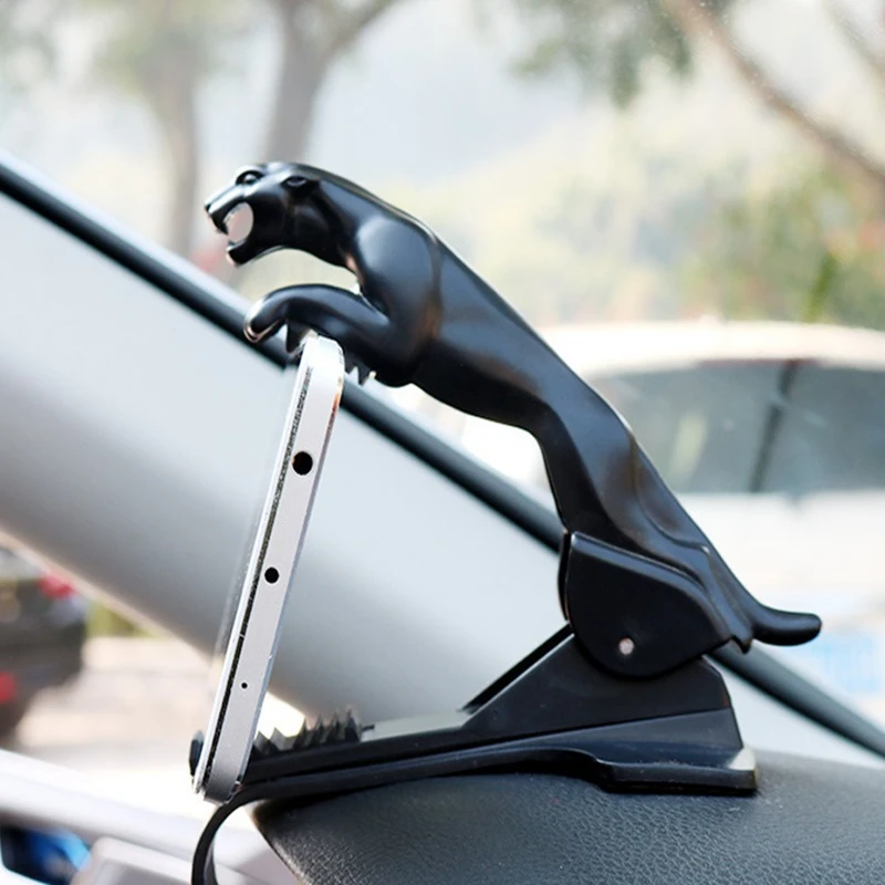 1pcs car universal car mobile phone bracket instrument panel snap on navigation frame ornaments auto parts decoration free global shipping