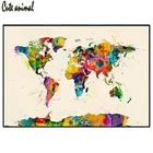 Алмазная 5d картина сделай сам с цветной картой мира, алмазная вышивка сделай сам с квадратными стразами, мозаика, рисование стразы, украшение для дома