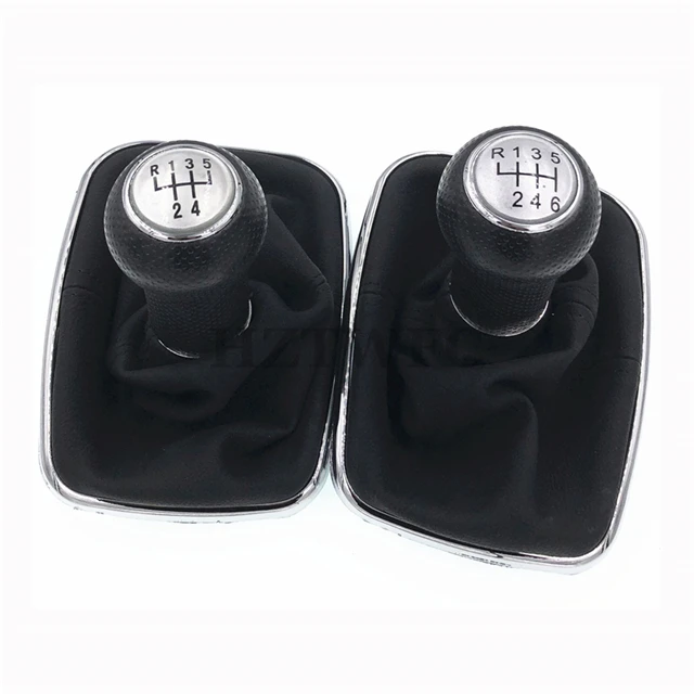 Из искусственной кожи рычаг переключения передач для VW Golf GTi MK4 R32 Bora Jetta 5 6