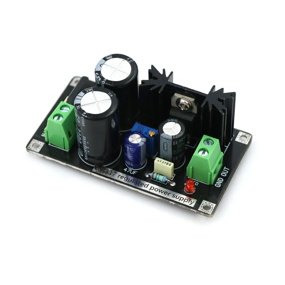 

1PC LM317 Adjustable Regulated Rectifier Filter Power Board Module Supply