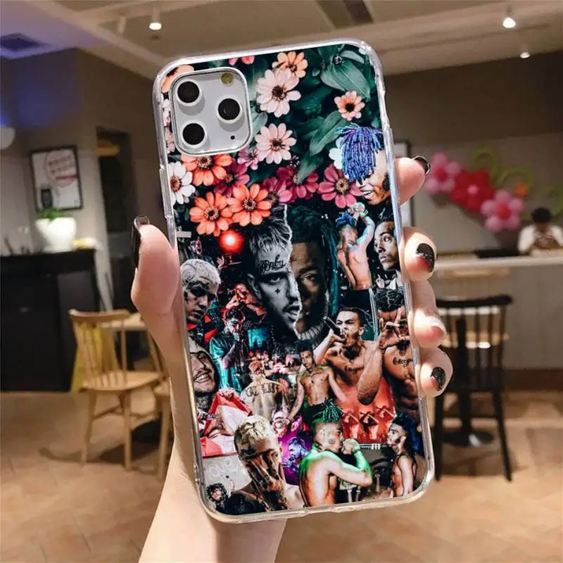 

Lil Peep Phone Case Transparent for iPhone 6 7 8 11 12 s mini pro X XS XR MAX Plus cover funda shell