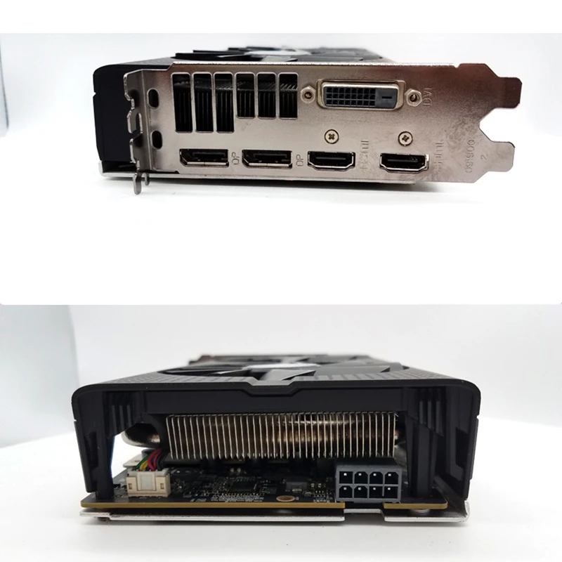 Оригинальные видеокарты SAPPHIRE RX 570 8 Гб видеокарты GPU AMD Radeon RX570 8 Гб видеокарты компьютерная игровая карта HDMI PCI-E X16 не майнит