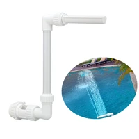 swimming pool waterfall fountain kit sprinklers pvc feature water spay pools water fun accessories for 1 5 inch pool interfaces