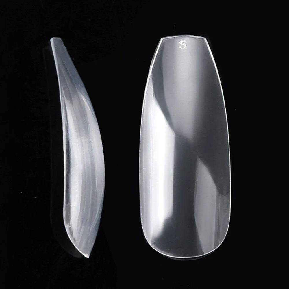 

500pcs/bag Long Transparent Nails Uv Gel Tools Full Cover Diy Manicure False Nail Art Tips Flexible Abs Fake Nail Manicure Tool