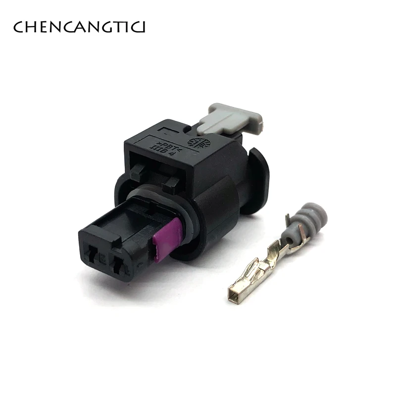 2 комплекта pin Tyco Amp Авто инжектор топлива разъем водонепроницаемый датчик удара