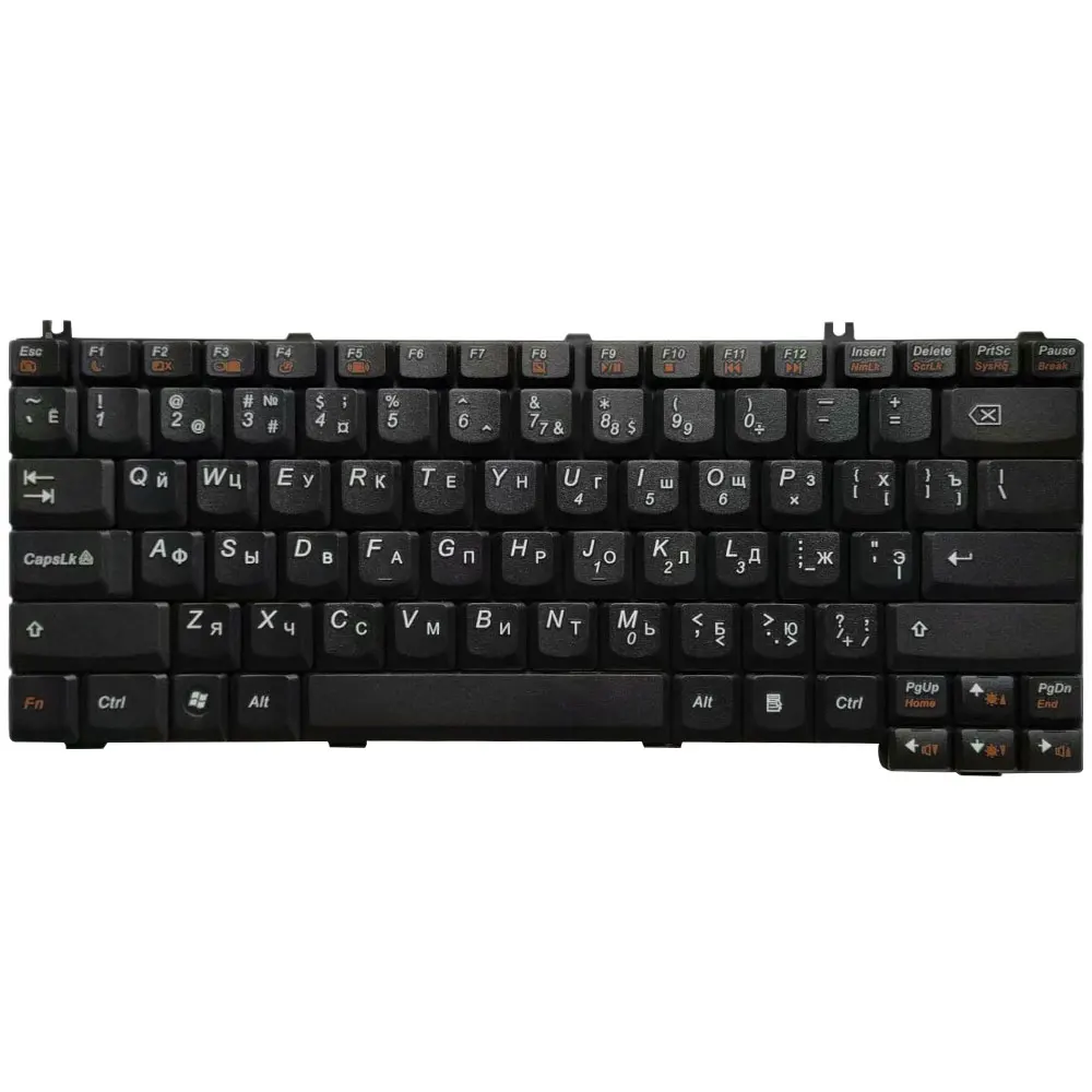 Новая русская клавиатура для ноутбука LENOVO N100 N200 N500 G530 V100 F31 Y330 C466 C467 N220 14001 14002 E23 E42