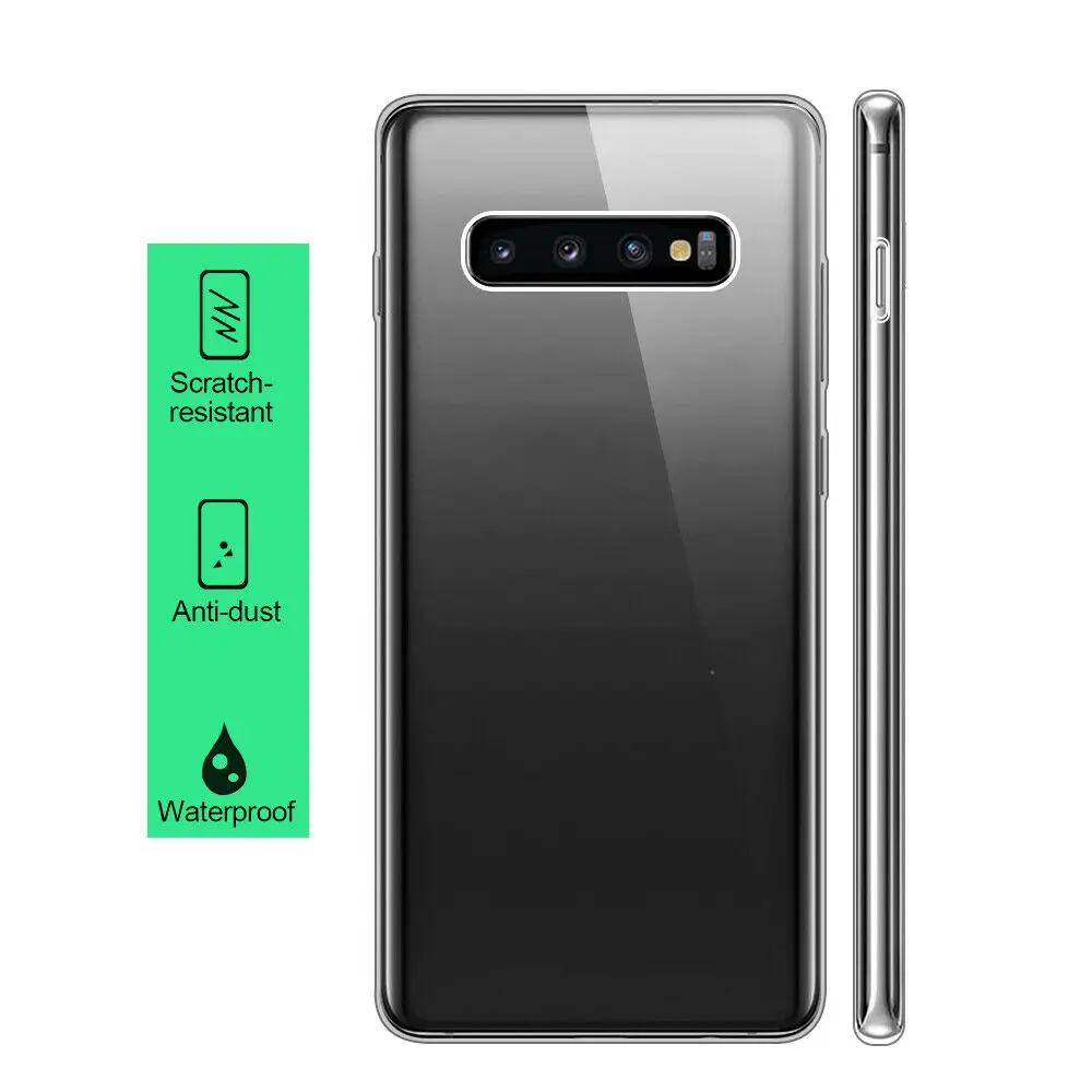 360 крышка на samsung Galaxy Note 10 Pro 9 8 S10E S10 S9 S8 плюс S7 S6 край S5 чехол из мягкого ТПУ для A10 A30