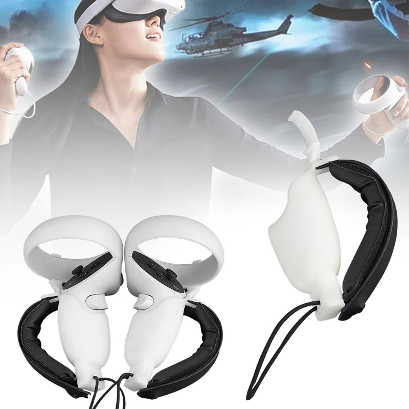 

69HA for oculus Quest 2 VR Controller Protection Cover Handle Grip Cover PLA 3D Printing Protective Sleeve