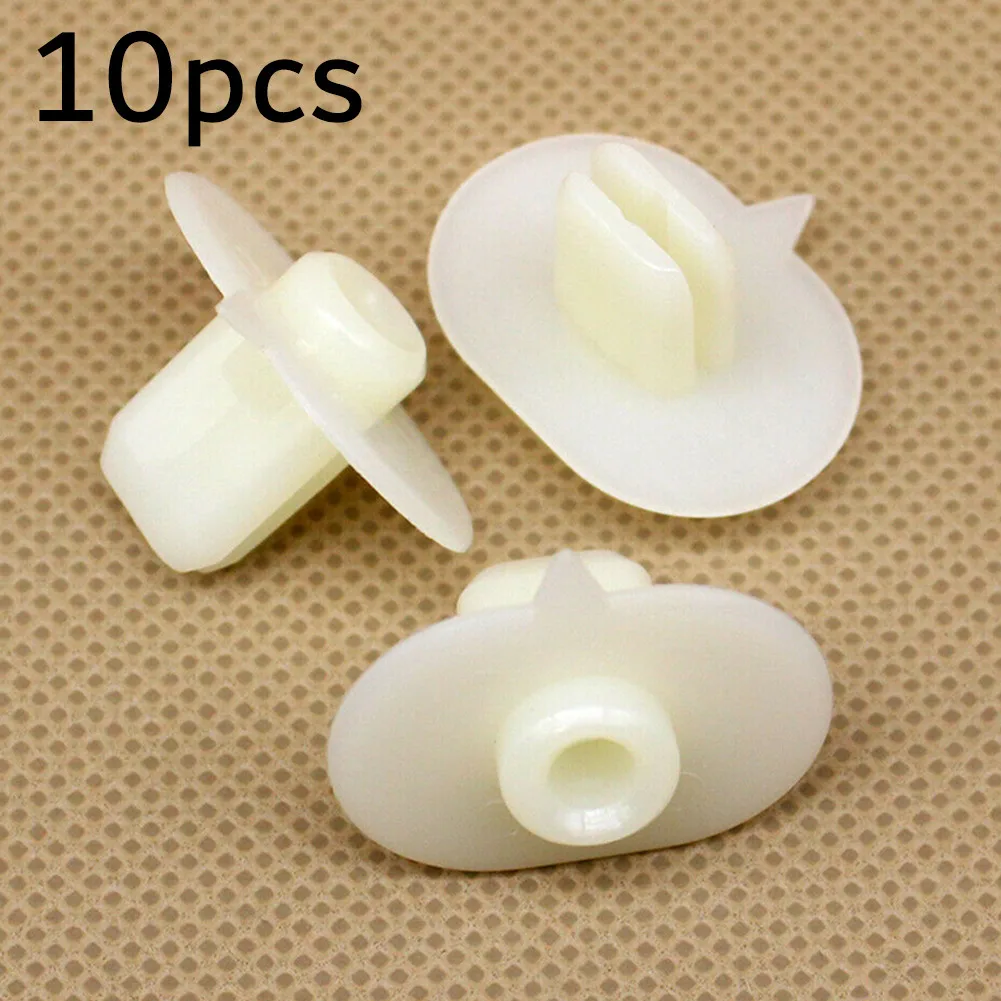 

1 Set Of 10 Bumper Side Grommet Nylon Nut Fastener Clips For Honda 71144-SR3-A00 Interior Accessories Auto Fastener Clip