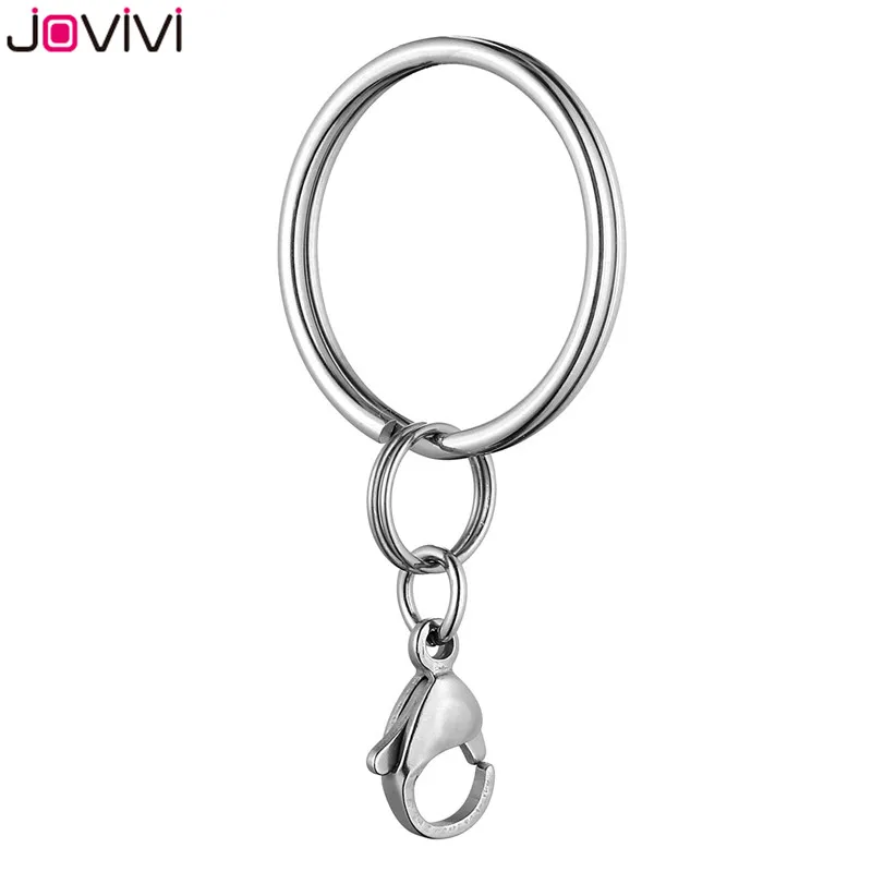Jovivi брелок из нержавеющей стали для ключей аксессуары ювелирных изделий