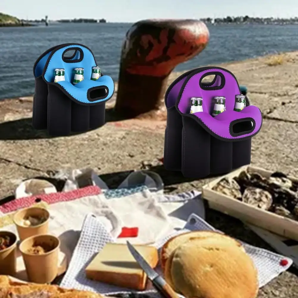 

6 упаковок, изолированная сумка-тоут для вина