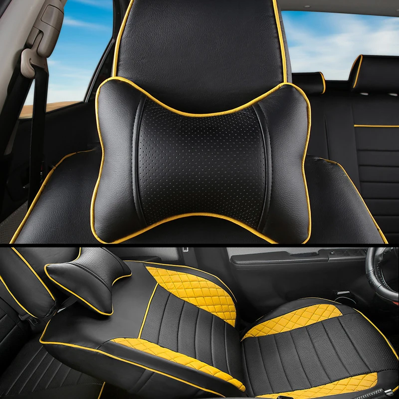 AutoDecorun чехол из искусственной кожи для автомобильного сиденья toyota venza 2010 подушка