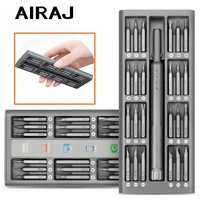 airaj 48 in 1 multi function screwdriver gift set with magnetic for smart home mobile phone tablet repair precision tool parts