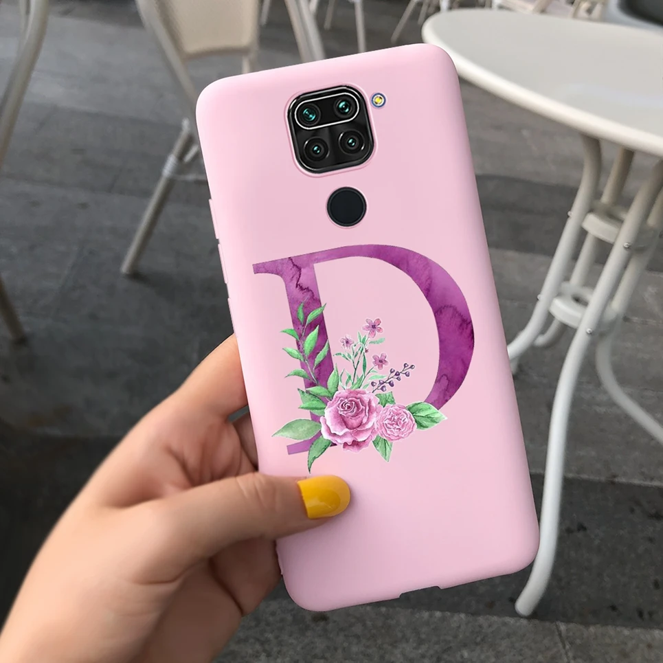 cases for xiaomi blue Ốp Lưng Dành Cho Xiaomi Redmi Note 9S Redmi Note 9pro Note 9 Pro Max Ốp Lưng Mềm Mờ Chữ Silicone Bảo Vệ bao Da Dành Cho Xiaomi Note9s xiaomi leather case