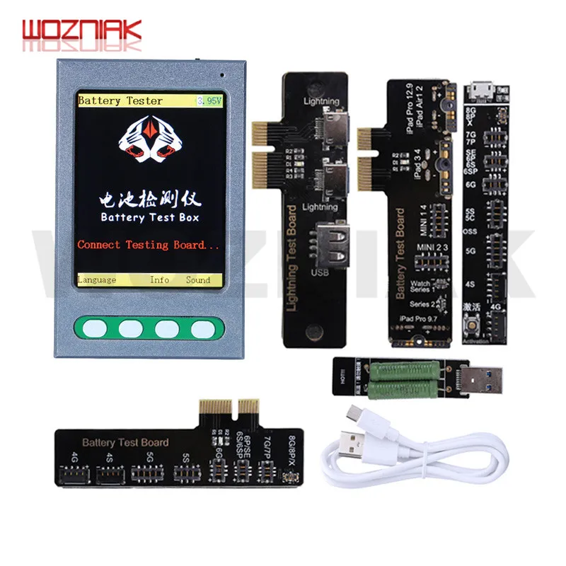 Тестер Аккумуляторов W28 устройство для проверки и ремонта аккумуляторов чистая