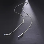 Teamer на заказ именные цепочки для очков из нержавеющей стали металлические солнцезащитные очки ремешок на ремешке персонализированные ювелирные изделия семейный подарок держатель для шеи