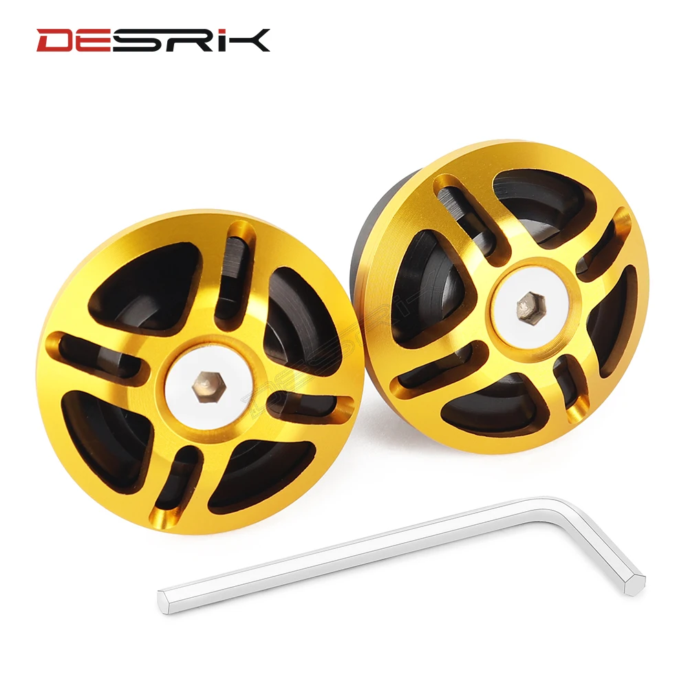 DESRIK мотоциклетные Катушки слайдер рамка винт обтекатель болт Крышка отверстия