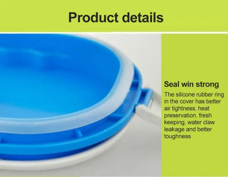 

Stainless Steel 900ml Lunch Box Insulated Thermal 2-layer Snack Food Storage Box For Kids Women Men