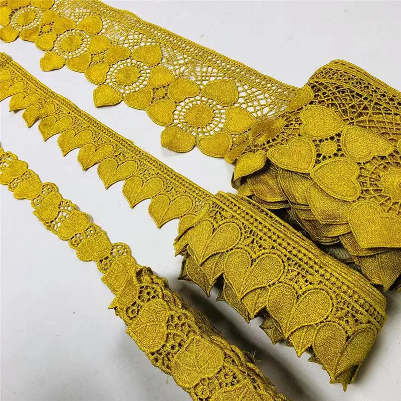 

30 Yard High Quality Lace Ribbon Trims Underwear Lace Trim Embroidered For Sewing Decoration African Lace Fabric XM082506
