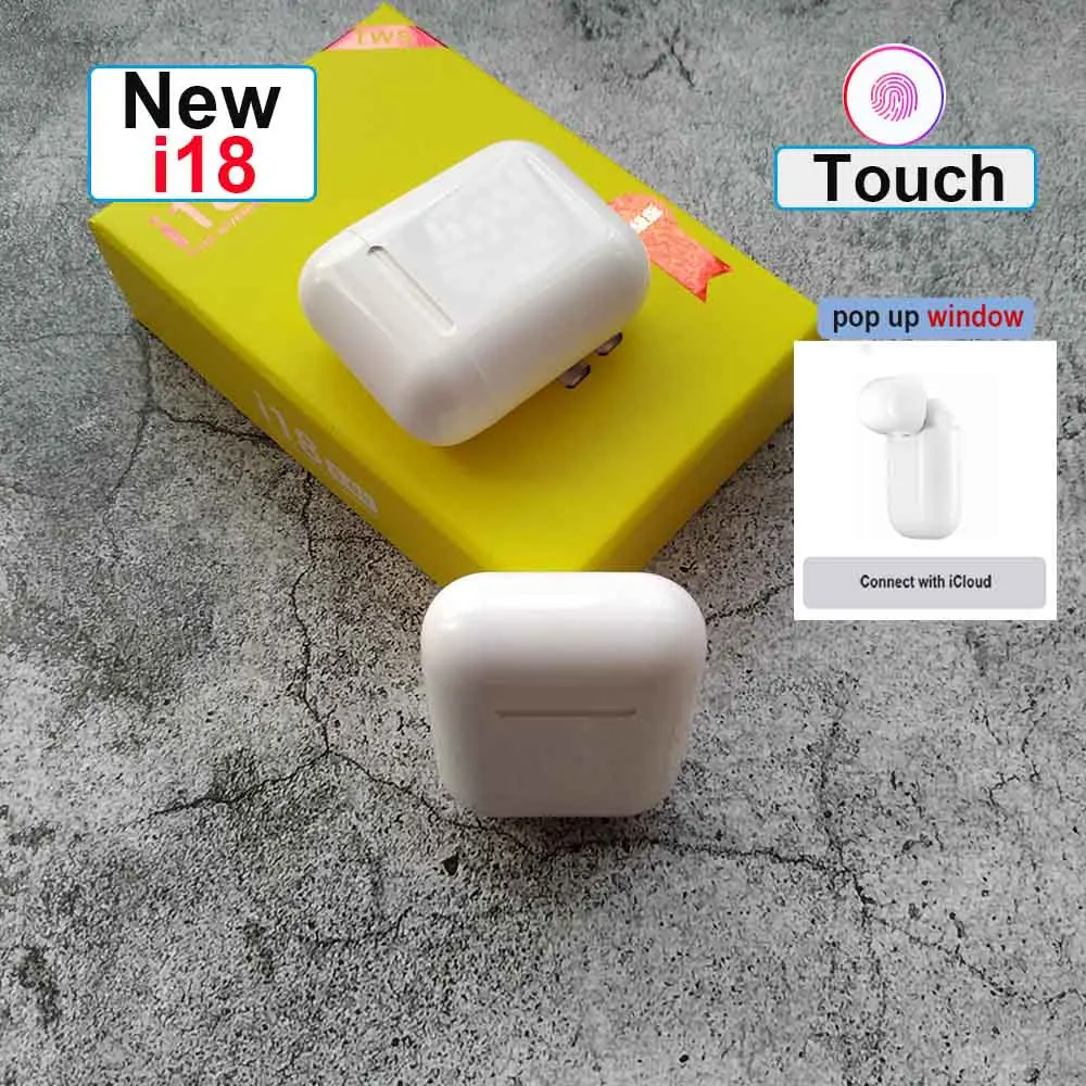 I11 i18 TWS всплывающие Беспроводные Bluetooth 5,0 супер стерео наушники PK i10 i11 i13 гарнитура TWS для iphone xiaomi huawei ear