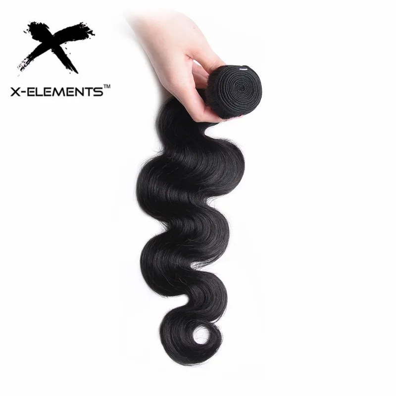 Body Wave Brazilian Human Hair Bundles 6Pcs/Lot Remy Hair Weaving Bundles Deal Free Tangle No Shedding 8-26 Inch Natural Color