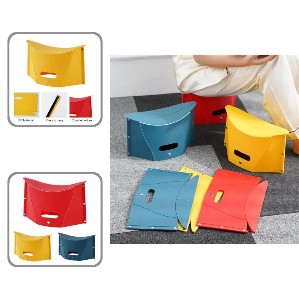 

Practical Storage Stool Easy To Use Plastic Lightweight Multi-purpose Camping Stool Portable Stool Telescoping Stool