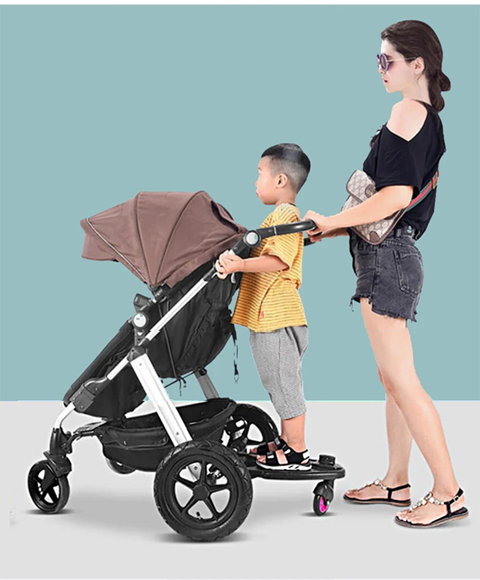 IMBABY детская коляска подножка второй ребенок вспомогательный трейлер артефакт педаль коляски скутер детский автомобиль аксессуары