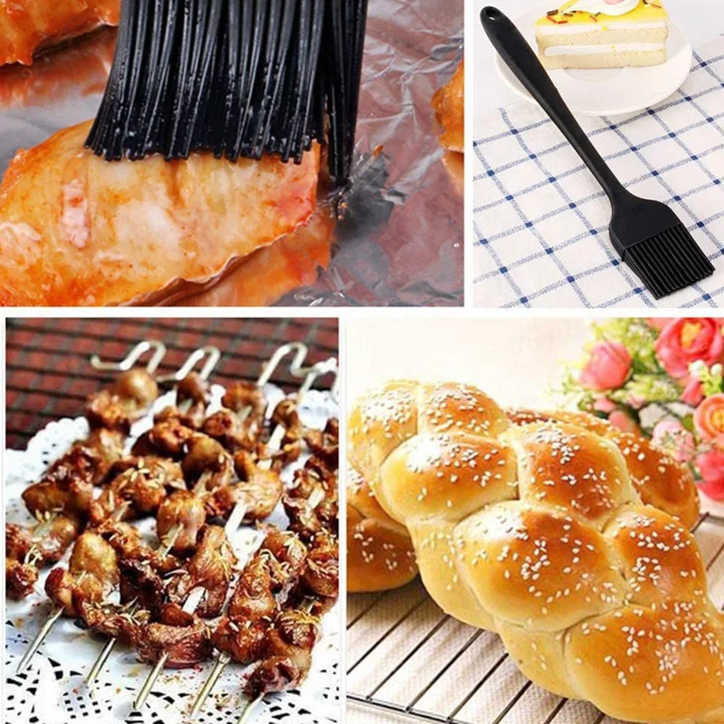 

Silicone Basting Brushes,Pastry Brush,Spread Oil Butter Sauce Marinades for BBQ Cooking,Cakes Desserts,Grilling(8 Pcs)