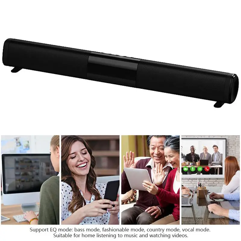 speaker practical durable exquisite wireless speaker loudspeaker for mobile phone bluetooth echo wall bar card home tv speaker free global shipping