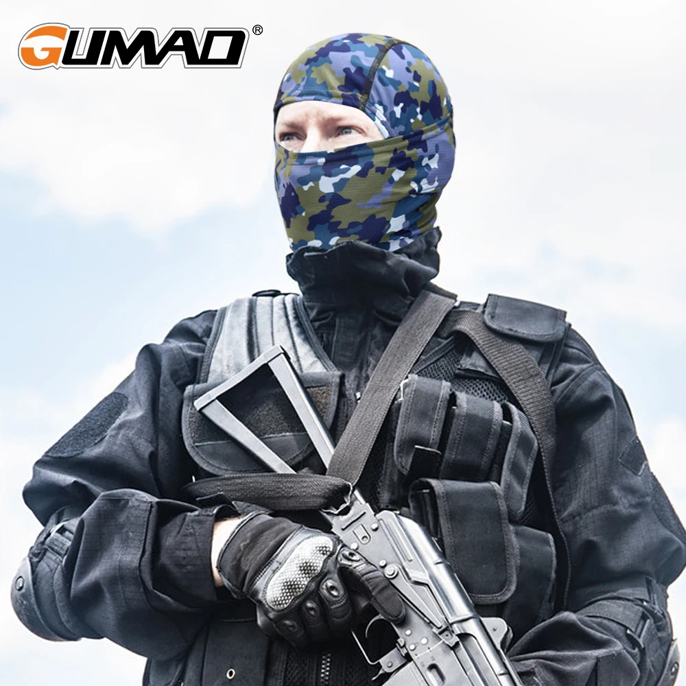Летняя тактическая Балаклава полный шарф для лица маска головной убор Пешие