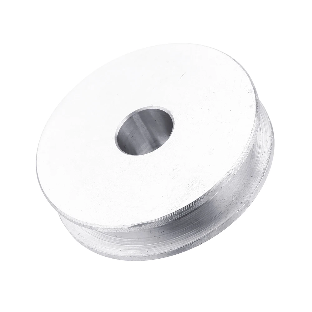 Шкив из алюминиевого сплава с одним пазом 40 мм 4-12 шкив фиксированным отверстием