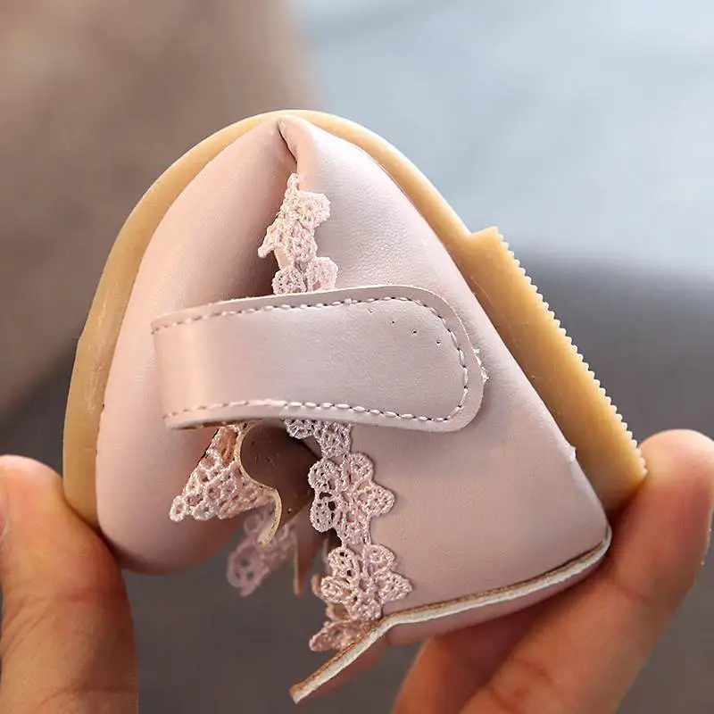 

2020 Girl Shoes Fashion Toddler Kids Girls Baby Princess Bow Sandals Spring Single Shoes Soft-soled Kids Shoes