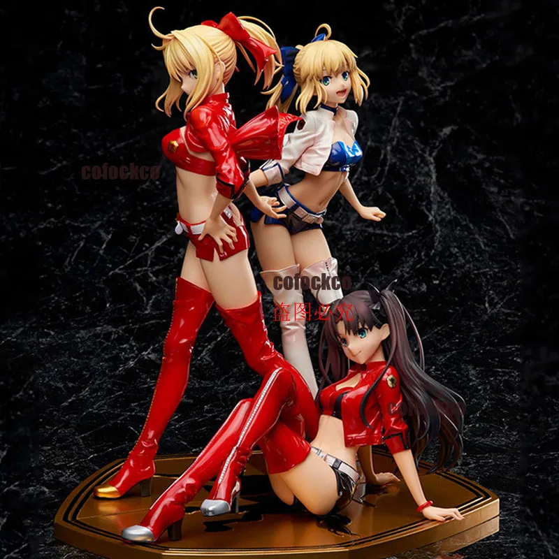 Экшн фигурка саблей Fate Stay Night Нерон Клавдий RACING Tohsaka Rin сексуальная модель куклы