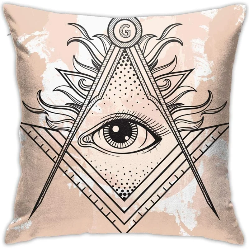 

Pillowcase Cotton polyester cushion cover Pillowcase Sofa Home Decor 18 inches x 18 inches (45 x 45 cm)