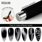 Силиконовая цилиндрическая магнитная палочка 9D УФ-гель для дизайна ногтей, инструмент для маникюра с эффектом кошачий глаз, многофункциональные магнитные инструменты сделай сам