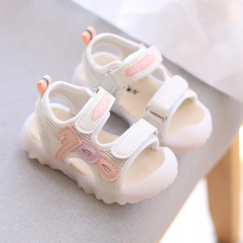 Новинка 2020 детская обувь сандалии для маленьких девочек Повседневная пляжная