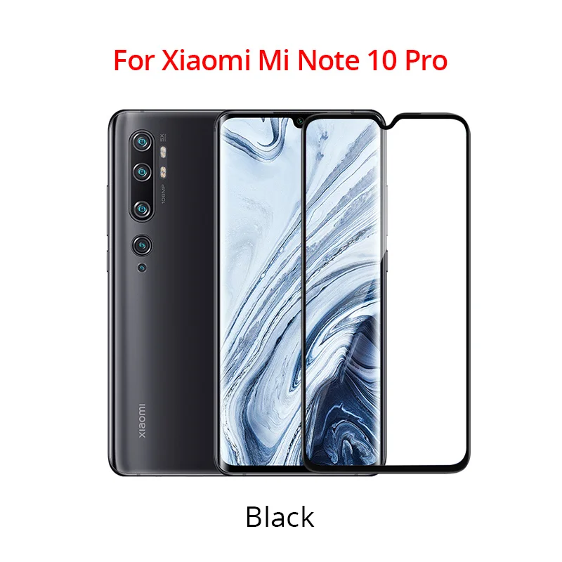 Mi Note 10 Pro PZOZ для Xiaomi mi Note 9, 10 лет, CC9 Pro CC9e 8 5X 6X mi x 3 2 2S A2 Lite A3 Pocophone F1 закаленное Стекло Экран пленка на весь экран - Цвет: Mi Note 10 Pro