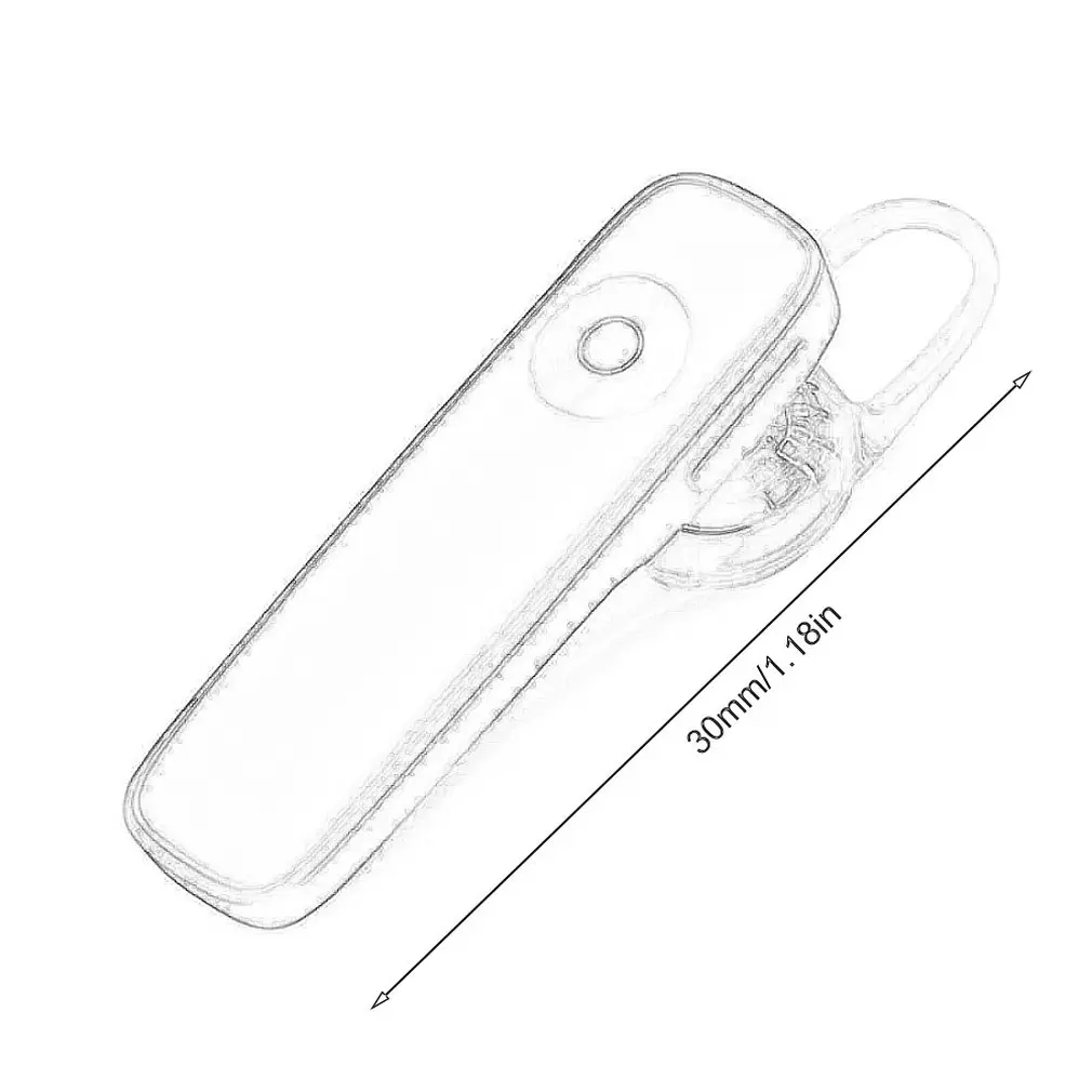 

New 4.1 Headset Wireless In-Ear Stereo Headphones Handfree Earphone Earbud Mic For All Smartphone Durable