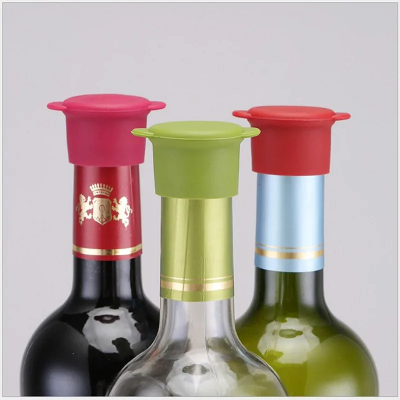 Силиконовые пробки для красного вина 1 шт. колпачки бутылок с пивом напитком