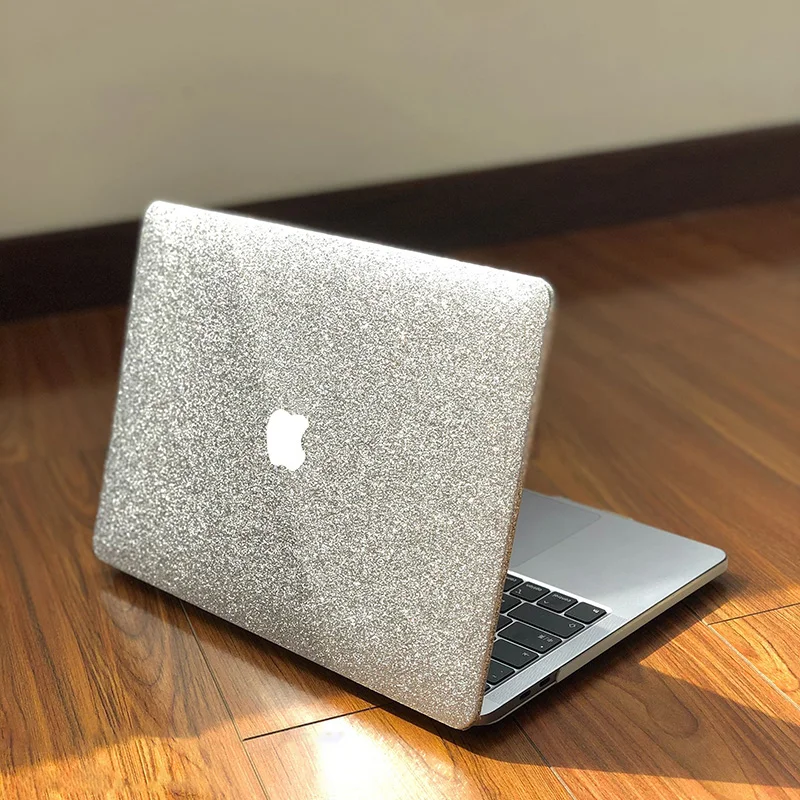 

Protect Sleeve Laptop Hard Case Shiny Glitter Cover for MacbooK Air 13 A2179 A2337 Pro 13 A2289 A2338 Pro 16 A2141 Cover Case