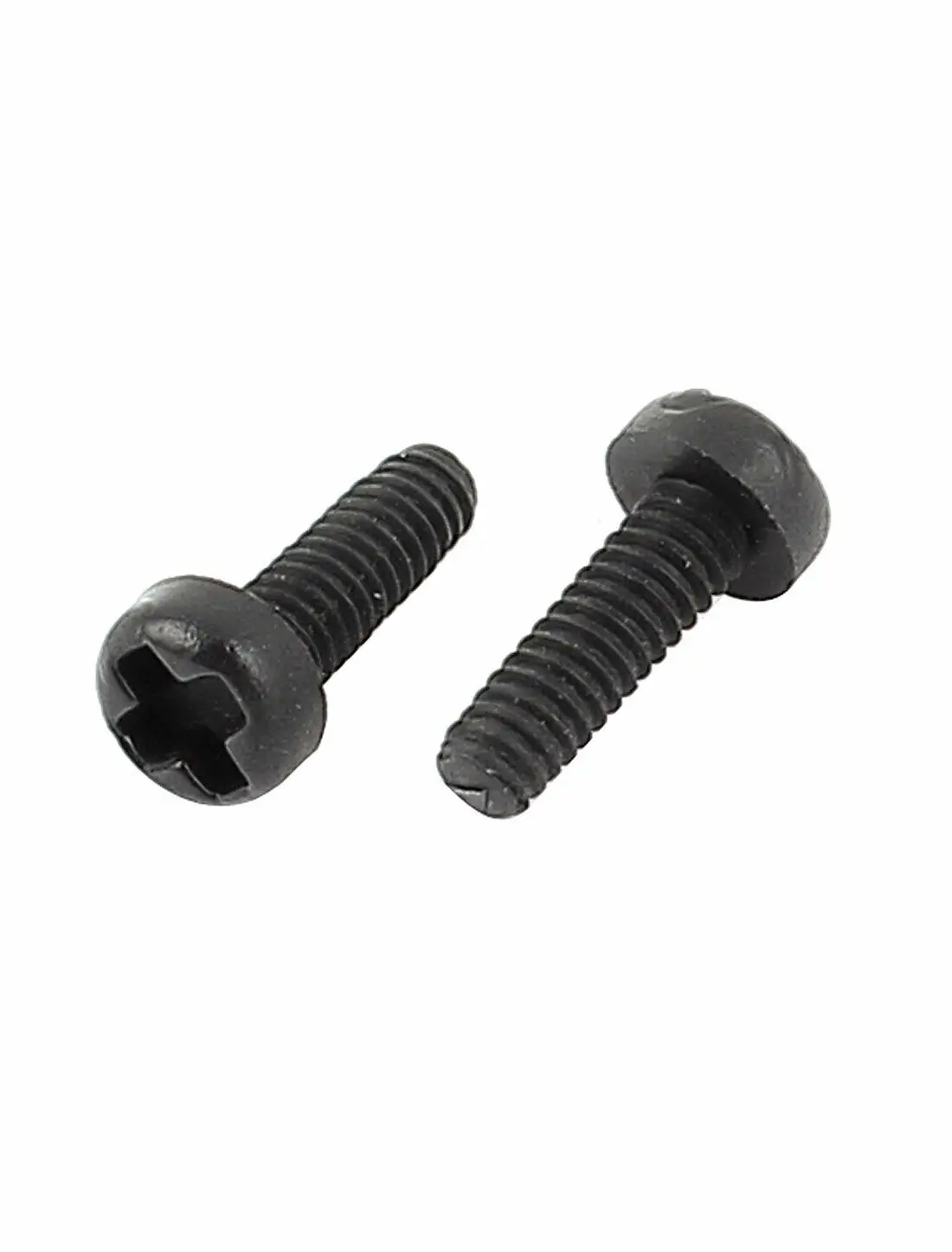 M2 x 6mm Plastic Phillips Cross Pan Head Machine Screws Black 50 PCS | Обустройство дома